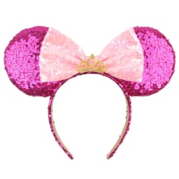 2023 Mouse Ears Headband For Girls Adults 5''Polka Dot Bow Hairband Festival Party Travel DIY Hair Accessories