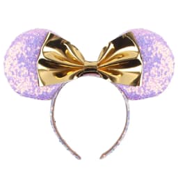 2023 Mouse Ears Headband For Girls Adults 5''Polka Dot Bow Hairband Festival Party Travel DIY Hair Accessories