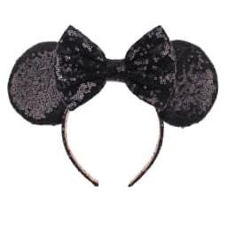 2023 Mouse Ears Headband For Girls Adults 5''Polka Dot Bow Hairband Festival Party Travel DIY Hair Accessories