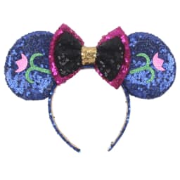 2023 Mouse Ears Headband For Girls Adults 5''Polka Dot Bow Hairband Festival Party Travel DIY Hair Accessories