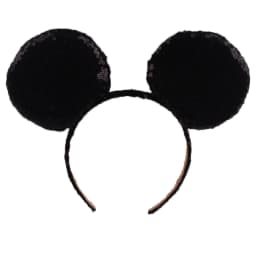 2023 Mouse Ears Headband For Girls Adults 5''Polka Dot Bow Hairband Festival Party Travel DIY Hair Accessories