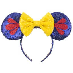 2023 Mouse Ears Headband For Girls Adults 5''Polka Dot Bow Hairband Festival Party Travel DIY Hair Accessories