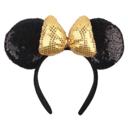 2023 Mouse Ears Headband For Girls Adults 5''Polka Dot Bow Hairband Festival Party Travel DIY Hair Accessories