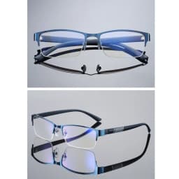 Men's Business Myopia Glasses Unisex Classic Half Frame Prescription Eyewear Retro Minus Diopter Nearsighted Eyeglasses0 To -4.0