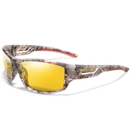 Men's Polarized Sunglasses Camo Military Style UV400 Protection for Cycling Riding Fishing Running And Driving Festival Gift
