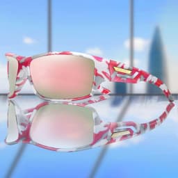 Men's Polarized Sunglasses Camo Military Style UV400 Protection for Cycling Riding Fishing Running And Driving Festival Gift