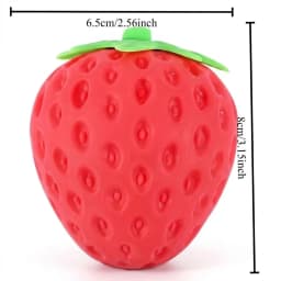 New Fruit Shape Strawberry Squeeze Ball Soft Big Stress Relief Toy Funny Fruit Shape Toy Office & School Stress Relief
