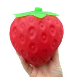 New Fruit Shape Strawberry Squeeze Ball Soft Big Stress Relief Toy Funny Fruit Shape Toy Office & School Stress Relief
