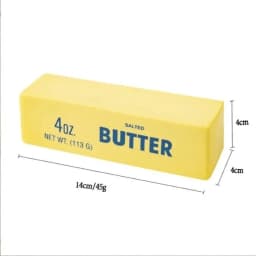 Butter Stick Wax Cracking Squeeze Toy Crackable Texture Crispy Feel Crispy Stress Balls Handmade Craft Cheese Crunchy Sound Ball