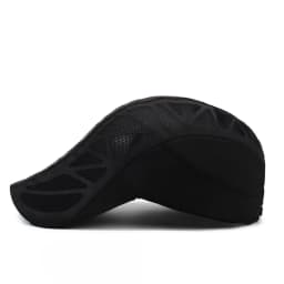 Summer New Arrival SPORT Letter Front-Panel Cap for Men Breathable Mesh Quick-Dry Sun Hat Outdoor UV Protection Baseball Cap