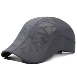 Summer New Arrival SPORT Letter Front-Panel Cap for Men Breathable Mesh Quick-Dry Sun Hat Outdoor UV Protection Baseball Cap