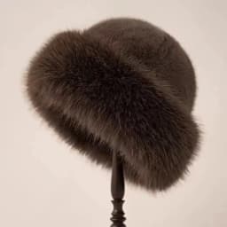New Plush Mongolian Hat Imitating Mink Fur, Thickened and Warm Basin Hat, Windproof and Cold Proof in Autumn and Winter
