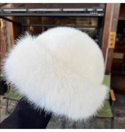 New Plush Mongolian Hat Imitating Mink Fur, Thickened and Warm Basin Hat, Windproof and Cold Proof in Autumn and Winter
