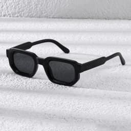 New Men Vintage Rectangle Frame Sunglasses Fashion Women Sun Glasses Luxury Brand Design Goggles UV400 Shades Eyewear