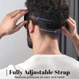 Sleep Mask Blackout Eye Mask for Sleep - 3D Breathable Soft Comfortable Eye Mask for Sleeping - Adjustable Strap Unisex