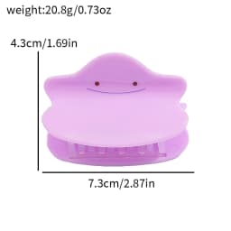 Cute Pokemon Magikarp Hair Claw Clip Cartoon Fish Shaped Hair Crab Clip for Girls Women Elegant Anime Hair Accessories Headwear