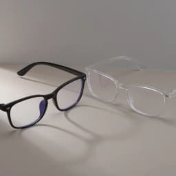 1/2 Pairs Unisex Vintage Eyewea Square Frame Anti Blue Light Eyeglasses Black Clear Computer Glasses