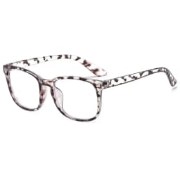 1/2 Pairs Unisex Vintage Eyewea Square Frame Anti Blue Light Eyeglasses Black Clear Computer Glasses