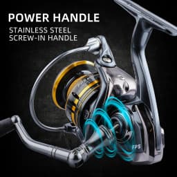 BEARKING brand New arrival Saltwater Fishing Reel Spinning 1000-6000 9+1BB 5.2:1 Max Drag 12KG Water-Proof Reels