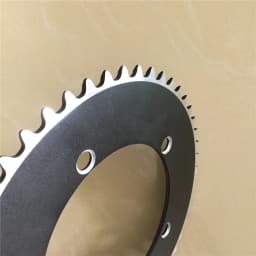 Fixed Gear Chain Ring 42T 44T 46T 48T 50T 52T 53T 130 BCD Bicycle Chainring Track Bike Chainwheel Fixie Single Speed 1/8"