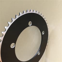 Fixed Gear Chain Ring 42T 44T 46T 48T 50T 52T 53T 130 BCD Bicycle Chainring Track Bike Chainwheel Fixie Single Speed 1/8"
