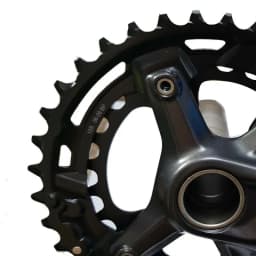 SHIMANO DEORE FC M4100 Crankset 170mm 36T-26T 2x10 Speed MTB Bicycle Wide Range Crank arm Chainring