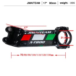 Bicycle Handlebar Stem, MTB Stem, BMX, Carbon, Road Bike, Off-Road, Mountain Bike Accessories