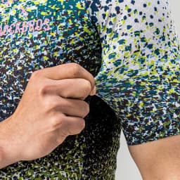 ROCKBROS Summer Cycling Jersey Breathable High Elastic Short Sleeves Jersey Shirt Male Cycling Jersey Set Men Cycling Clothing