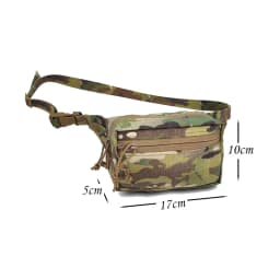 Airsoft Multicam Shoulder Bag Tactical SS Fanny SACK Mk3 Waist Pouch Running Travel Storage Mini Crossbody Pouch 500D