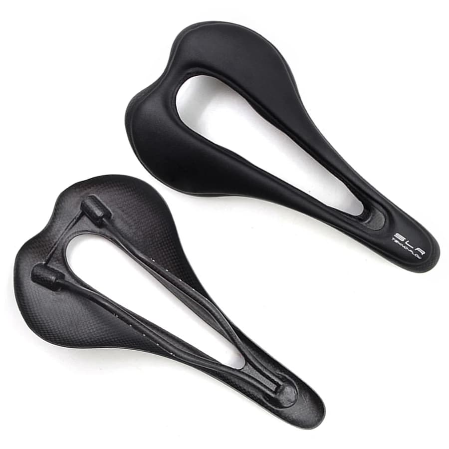Full Carbons Fiber Saddle Ultralight Italia SLR Tekno Flow High performance SuperFlow MTB Road race Mountain bike saddle Parts
