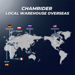ChamRider Original Battery 48V 20AH 52V Ebike Battery 36V Hailong Max 50A BMS 350W 500W 750W 1000W 1500W 21700 Cell BBS02 BBS03