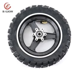 10 Inch Tubeless Tyre 10x2.75-6.5 Wheel+Disc Brake Disc 10mm for Electric Scooter Off-Road Vacuum Explosion-proof Tire Parts