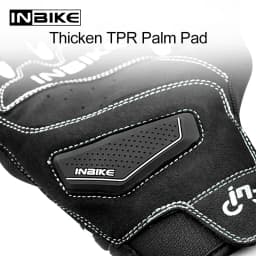 INBIKE Winter Cycling Gloves Men Full Finger Bicycle MTB Motorcycle Gloves Man Touchscreen Shockproof Glove for Motor Driving