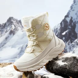 GOLDEN CAMEL Women's Winter Snow Boots Waterproof Hiking Boot Non-slip Northeast Cold-proof Plus Velvet Warm Cotton Shoes Winter
