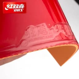 Original DHS Hurricane 3 National Table Tennis Rubber Pips-in Blue/Orange Sponge DHS Ping Pong Sponge Professional Rubber