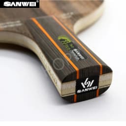 SANWEI TWO FACE DEFENSE Table Tennis Blade attack+ defence Ebony+ Hinoki surface sanwei ping pong racket bat paddle