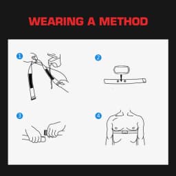 ThinkRider Heart Rate Monitor Chest Strap ANT+ Fitness Sensor Compatible Belt Wahoo Polar Garmin Connected Cycl