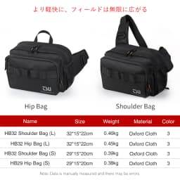 TSURINOYA Fishing Tackle Bag Large Capacity Multifunctional Lure Pack Outdoor Shoulder Bag and Hip Bag Boxes Plier Storage