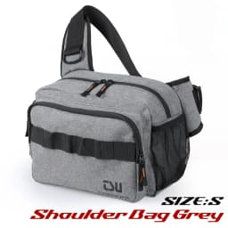 TSURINOYA Fishing Tackle Bag Large Capacity Multifunctional Lure Pack Outdoor Shoulder Bag and Hip Bag Boxes Plier Storage