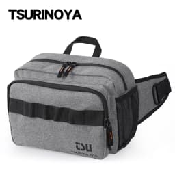 TSURINOYA Fishing Tackle Bag Large Capacity Multifunctional Lure Pack Outdoor Shoulder Bag and Hip Bag Boxes Plier Storage