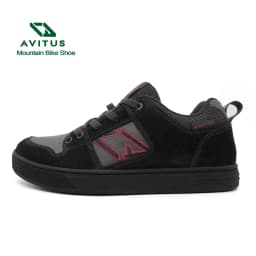 AVITUS Mountain Bike Shoes Men Sneakers Rubber Sole+Shoelace Flat Pedal Zapatillas MTB Shoe For Freerider Enduro Cycling Shoes