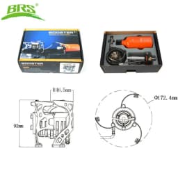BRS-8 Outdoor Portable Oil/Gas Multi-Use Camping Stoves With One Fuel Bottle Hiking Foldable Cookware Picnic Cooking Burners Set