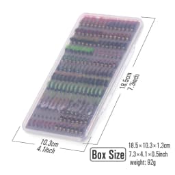 ICERIO 147PCS Scud Nymph Midge Larvae Box Set Fly Fishing Flies Trout Grayling Panfish Lure Carp Artificial Fish Bait