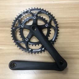Road Bike Crankset Bicycle Aluminum Alloy 50-34T  8/9S Sprocket Square Hole Racing 170mm Crank Cycling Accessories