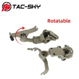 TAC-SKY Tactical Helmet Ops Core ARCRail Adapter Helmet Mount is Suitable for Tactical COMTA II COMTA III Shooting Headse
