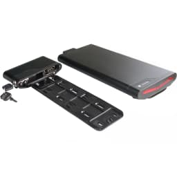 Ultra Thin 24V 36Ah E-Bike Battery Rear Rack Carrier Ebike Battery 36V 8Ah 10Ah 24V 10Ah Electric Bike Battery + Charger