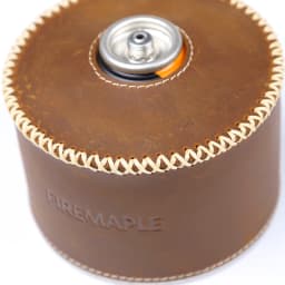 Fire Maple Gas Canist Leather Cover Cowhide Protective Cover Outdoor For 220g Camping Canister Cover
