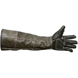 Animal Handling Gloves Bite Proof Kevlar Reinforced Leather for Dog,Cat Scratch,Falcon,Grabbing,Reptile,Snake