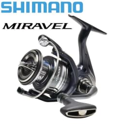 SHIMANO Reel MIRAVEL Spinning Fishing Reel 5+1BB 5.0:1/6.2:1 Ratio Metal Spool 3-11KG Power HGN Gearing Saltewater Fishing Reels