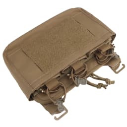 Tactical G-hook DOPE Front Flap Double Stack Abdominal Fanny Pack Triple Magazine Insert Kangaroo Pouch FCPC FCSK Carrier Vest